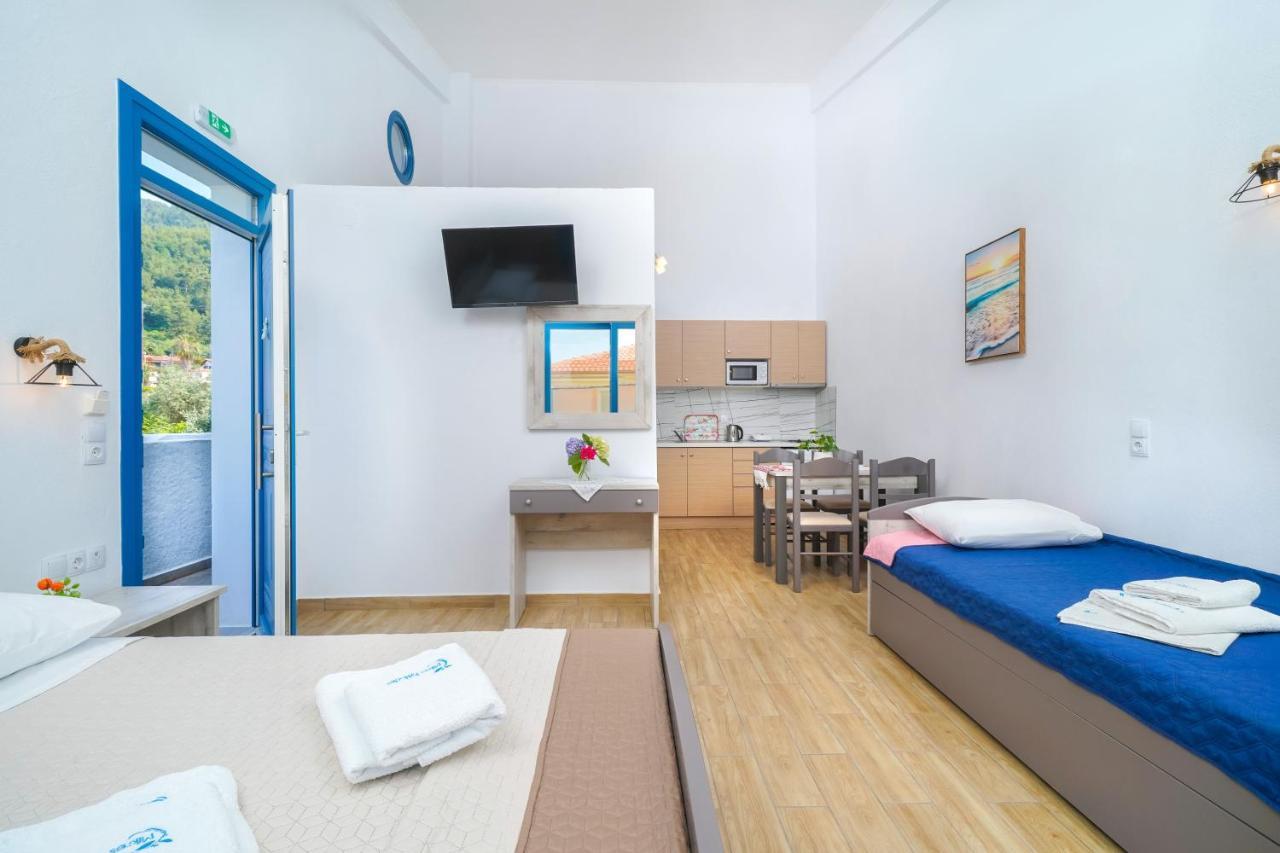 Apartamento Mikres Kyklades Skala Potamia  Exterior foto